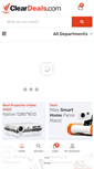 Mobile Screenshot of cleardeals.com
